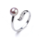 Natural Pearl Finger Cuff Rings PEAR-S012-22-4