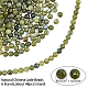 ARRICRAFT Natural Chinese Jade Beads Strands G-AR0001-25-2