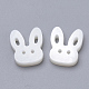 Bunny Natural Freshwater Shell Beads SHEL-T007-18-1