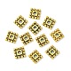Perles de séparateur de style tibétain  X-TIBEB-00697-AG-RS-3
