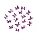 Encantos de uñas de mariposa de resina 3d MRMJ-Q072-25D-1