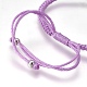Fabbricazione di braccialetti di perline intrecciati con corde di nylon BJEW-F360-FP10-3