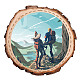 Creatcabin Human Climb Mountain AJEW-WH0363-003-1