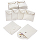 NBEADS 24 Pcs Velvet Jewelry Pouches with Snap Button TP-WH0007-10A-1