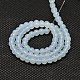 Rondes perles opalite brins X-GLAA-F033-8mm-01-2