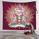 Mandala yoga arazzi indiani colorati MAND-PW0001-25F-1