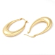 Rack Plating Brass Teardrop Hoop Earrings for Women EJEW-G348-05G-2
