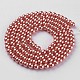 Glass Pearl Beads Strands HY-6D-B36-1