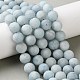 Natürliche Aquamarin Perlen Stränge&nbsp;G-C268-D01-1