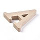 Lettre de tranches de bois non finies DIY-WH0162-62A-2