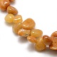 Natural Yellow Aventurine Beads Strands G-P035-11-2