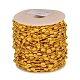 Electroplate Brass Ball Chains CHC-L019-61G-2