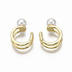 Brass Cuff Earrings EJEW-R114-017-NF-1
