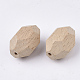 Perles en bois de hêtre WOOD-S053-41-2