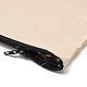 Bolsa de lápiz de lona en blanco diy craft bag ABAG-G009-D01-3