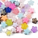 300Pcs 6 Style Transparent & Opaque & Spray Painted Acrylic Beads TACR-YW0001-46-3