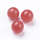 Perles de khaulite synthétiques G-E482-07F-1.8mm-1-1