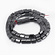 Non-magnetic Synthetic Hematite Beads Strands G-P341-02-8x4mm-2