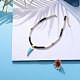 Handmade Polymer Clay Heishi Beads Pendant Necklaces sgNJEW-JN02816-3