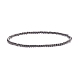 Стеклянный круглый браслет из бисера стрейч для женщин BJEW-JB07911-01-1