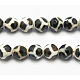 Tibetan Style Turtle Back Pattern dZi Beads X-G-H1454-1-3