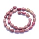 Natural Rhodonite Beads Strands G-K310-G02-2
