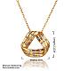 Real 18K Gold Plated Eco-Friendly Tin Alloy Czech Rhinestone Hollow Triangle Pendant Necklaces For Women NJEW-BB13931-G-4
