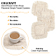 Chgcraft handgewebtes Tischset aus Baumwollseil AJEW-CA0002-13-4