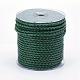 Braided Leather Cord WL-E025-5mm-A21-2