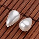 Teardrop Imitation Pearl Acrylic Beads OACR-L004-3424-2