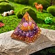 Amethyst Crystal Pyramid Decorations JX073A-3