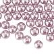 10mm About 100Pcs Glass Pearl Beads Thistle Tiny Satin Luster Loose Round Beads in One Box for Jewelry Making HY-PH0001-10mm-046-2