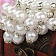 Bracelets de perles de verre multi-brins BJEW-PJB780-2