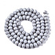 Chapelets de perles en verre électroplaqué X-EGLA-A034-P6mm-A16-3