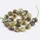 Natürlichen grünen Granat Perlen Stränge G-F568-029-2