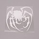 Etiqueta engomada impermeable del animal doméstico de la araña DIY-WH0273-42A-2