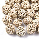 Handgefertigte geflochtene Perlen aus Rohrgeflecht / Rattan WOVE-T006-008B-1