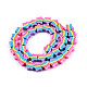 Handmade Polymer Clay Beads Strands X-CLAY-N010-083-2