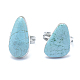 Natural Turquoise Cuff Rings RJEW-P066-01P-1