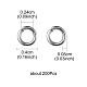 304 anelli di salto in acciaio inox STAS-YW0001-61A-3