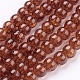 Crackle Glass Beads Strands X-CCG-Q001-6mm-16-1