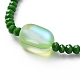 (Schmuckpartys im Fabrikverkauf) Armbänder aus geflochtenen Perlen aus Nylonfaden BJEW-JB04807-02-3