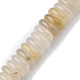 Chapelets de perles en agate blanche naturelle G-F743-06I-1