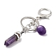 Natural & Synthetic Mixed Gemstone Keychain KEYC-M022-05-3