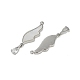 Подвески из латуни из натуральных ракушек KK-Z078-19P-2