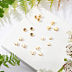 BENECREAT 20pcs Gold Rubber Insert Stopper Positioning Spacer Beads Real 18K Gold Plated Brass Beads 5.5x3mm(Hole: 1mm) for Bracelets Jewelry Makings-5.5x3mm KK-BC0005-61-5