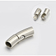 Smooth 304 Stainless Steel Tube Magnetic Clasps STAS-E073-23-1