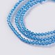 Glass Beads Strands EGLA-E057-02B-05-3