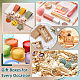 Boîtes à tiroirs pliantes en papier kraft&nbsp;CON-WH0110-66A-5