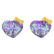 Transparent Epoxy Resin Cabochons CRES-N034-49A-2